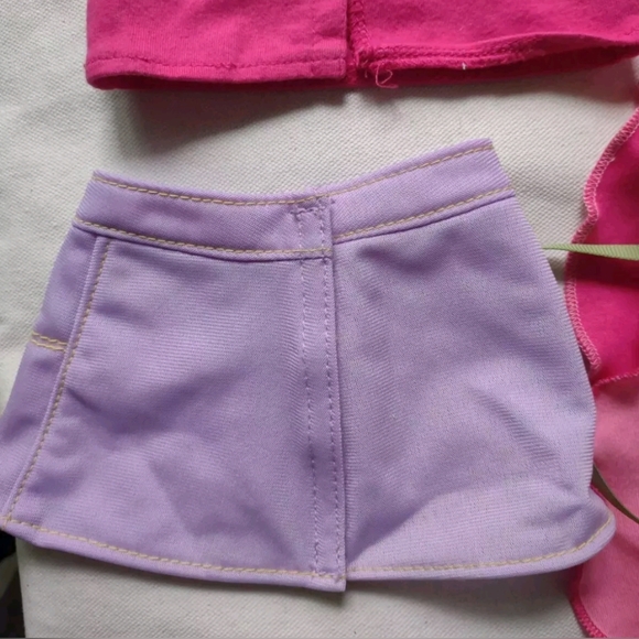 AMERICAN GIRL DOLL MALL OF AMERICA SHIRTS DAISY SCOUT VEST WRAP SKIRTS LOT OF 8 - Picture 13 of 16